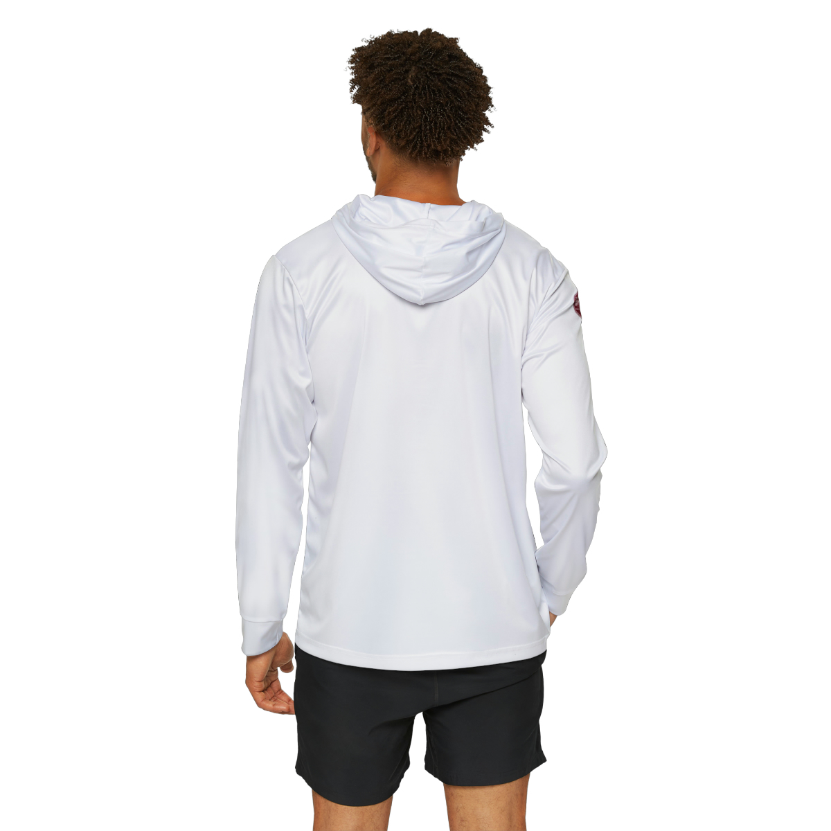 Osman Shrine Men's Sports Warmup Hoodie (White) - Image 4