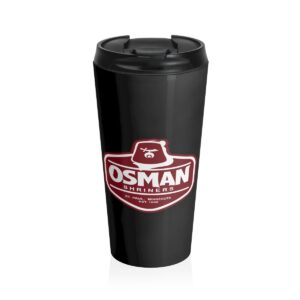 Osman Shrine Stainless Steel Travel Mug (Black)