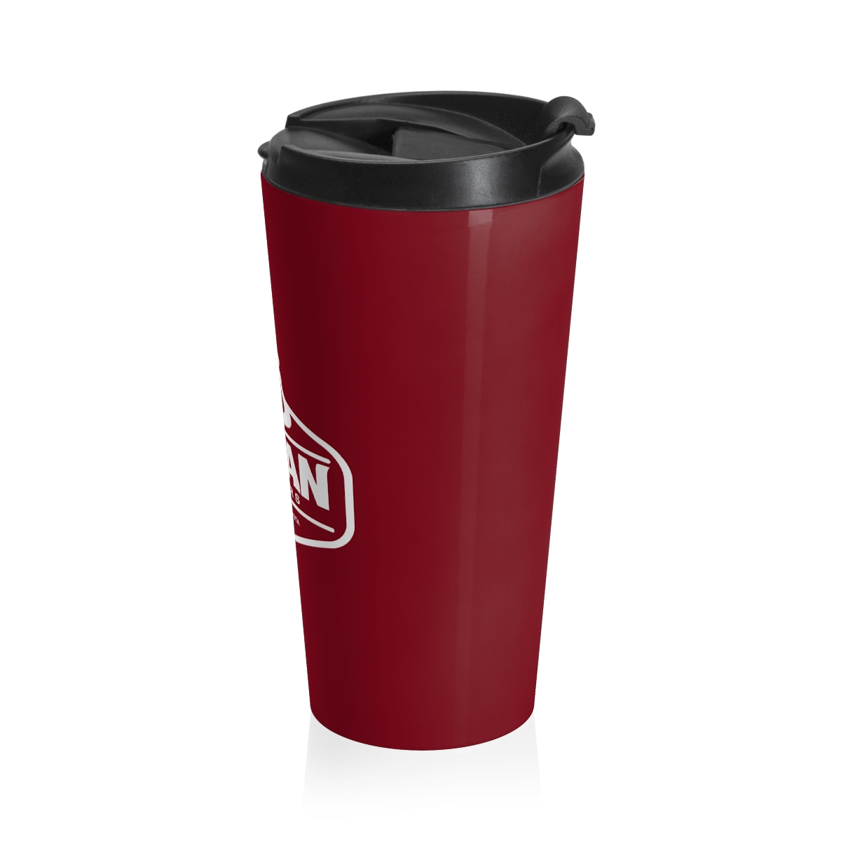 Osman Shrine Stainless Steel Travel Mug (Shrine Red) - Image 4