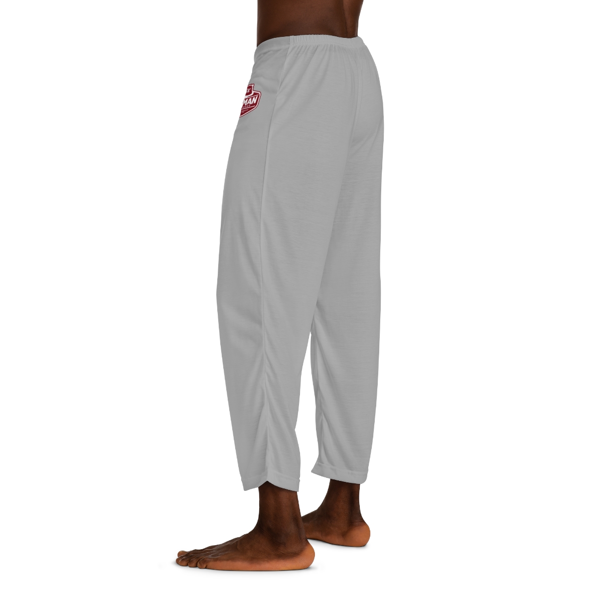 Osman Shrine Men's Pajama Pants (Light Grey) - Image 11