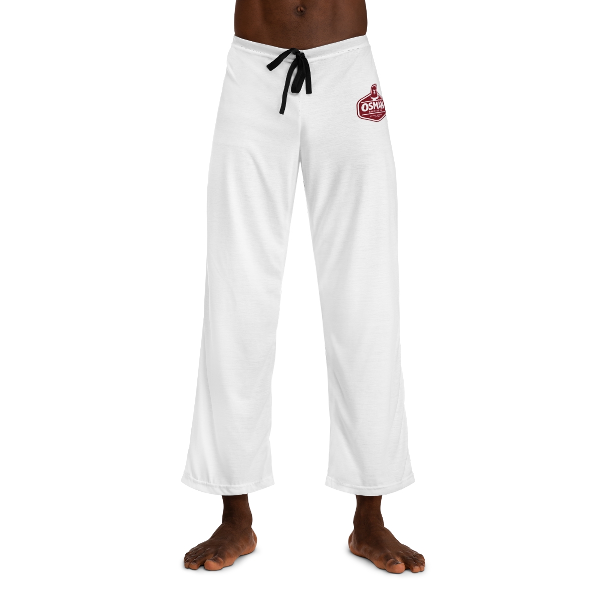 Osman Shrine Men's Pajama Pants (White) - Image 3