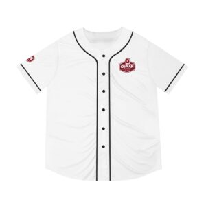 Osman Shrine Men's Baseball Jersey (White)