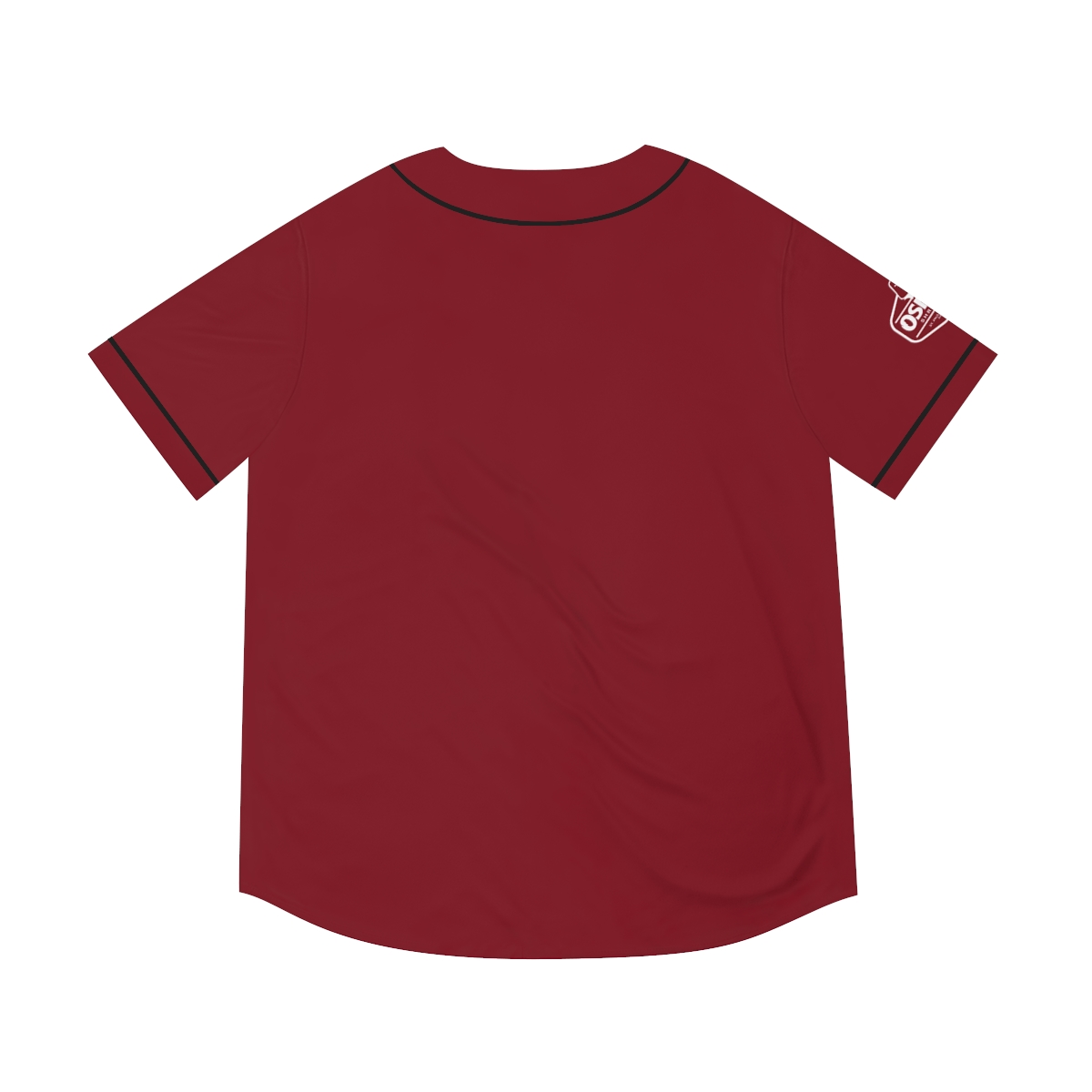 Osman Shrine Men's Baseball Jersey (Shrine Red) - Image 26