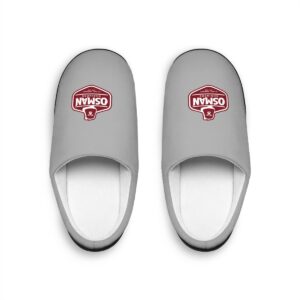 Osman Shrine Men's Indoor Slippers (Light Grey)