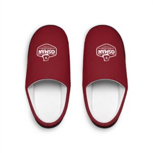 Osman Shrine Men's Indoor Slippers (Shrine Red)