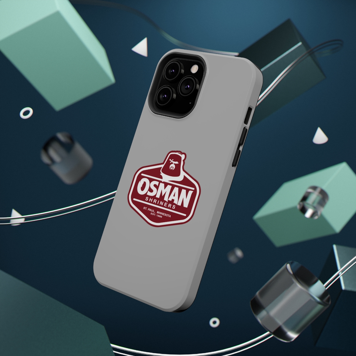 Osman Shrine Impact-Resistant Case (Light Grey) - Image 11