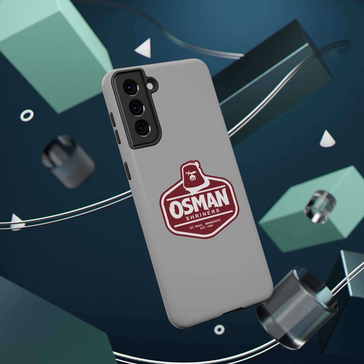Osman Shrine Impact-Resistant Case (Light Grey) - Image 42