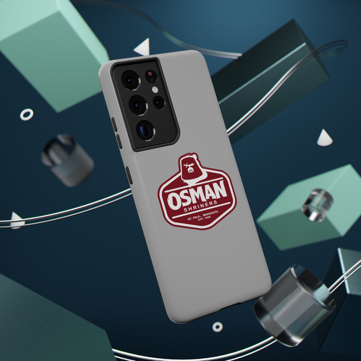 Osman Shrine Impact-Resistant Case (Light Grey) - Image 44