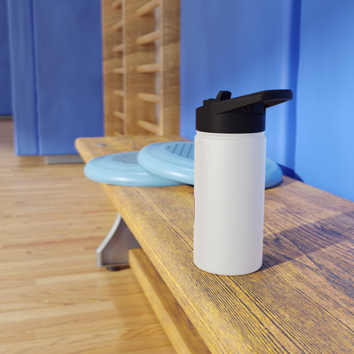 Osman Shrine Stainless Steel Water Bottle, Standard Lid (White) - Image 14