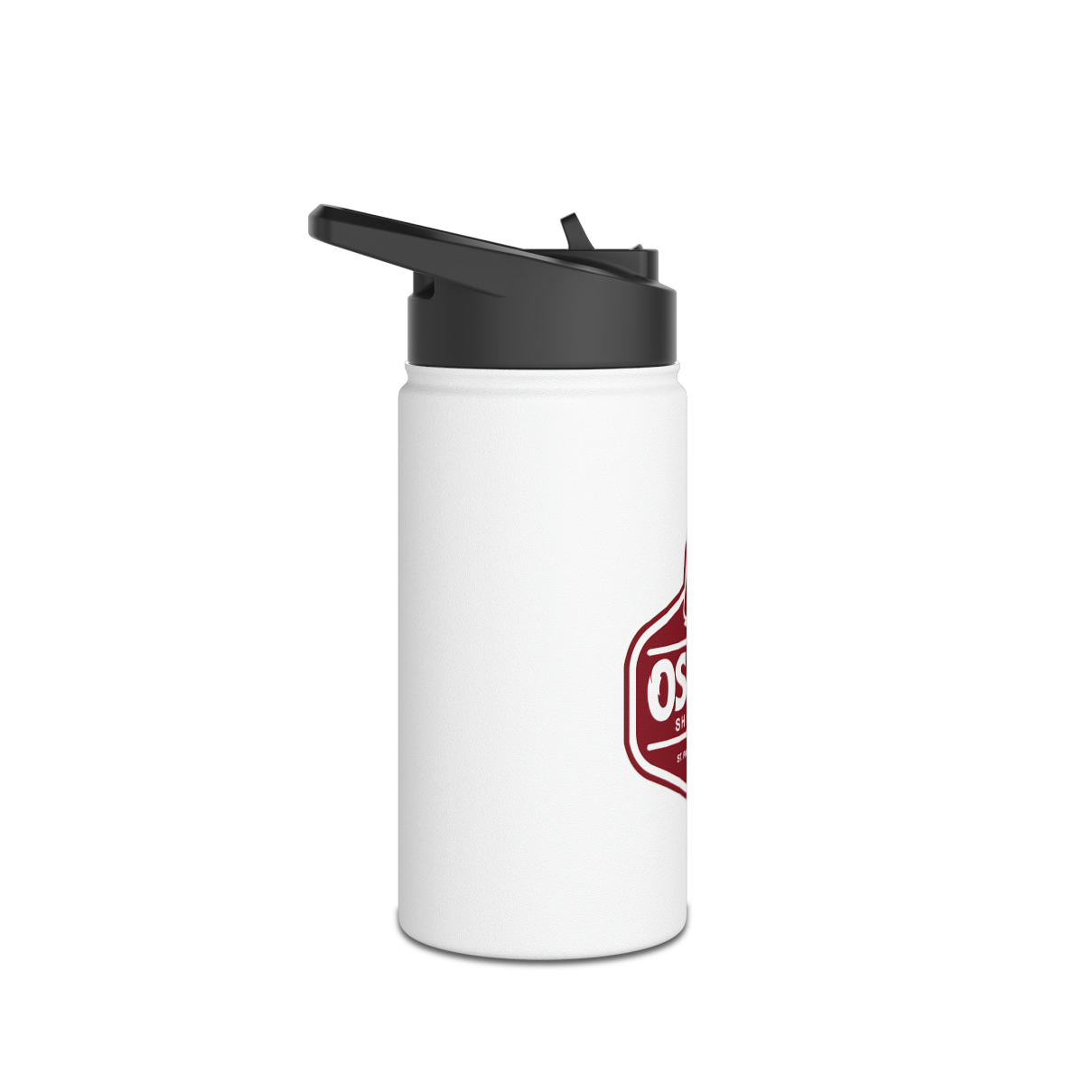 Osman Shrine Stainless Steel Water Bottle, Standard Lid (White) - Image 10