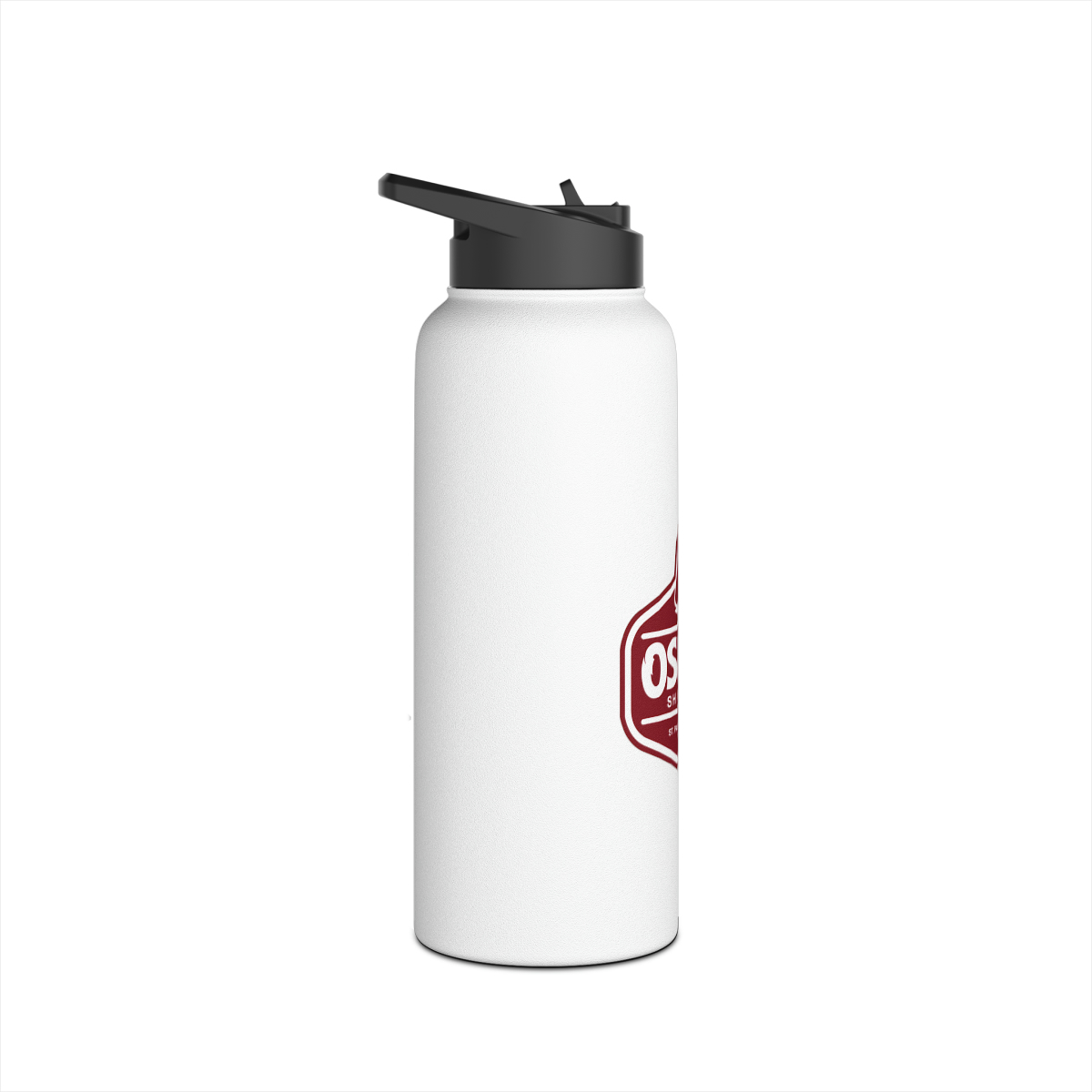 Osman Shrine Stainless Steel Water Bottle, Standard Lid (White) - Image 3