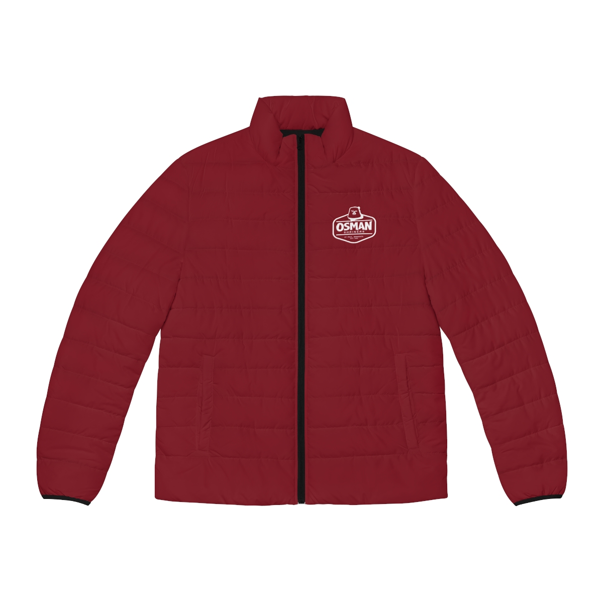 Osman Shrine Custom Puffer Jacket (Shrine Red)
