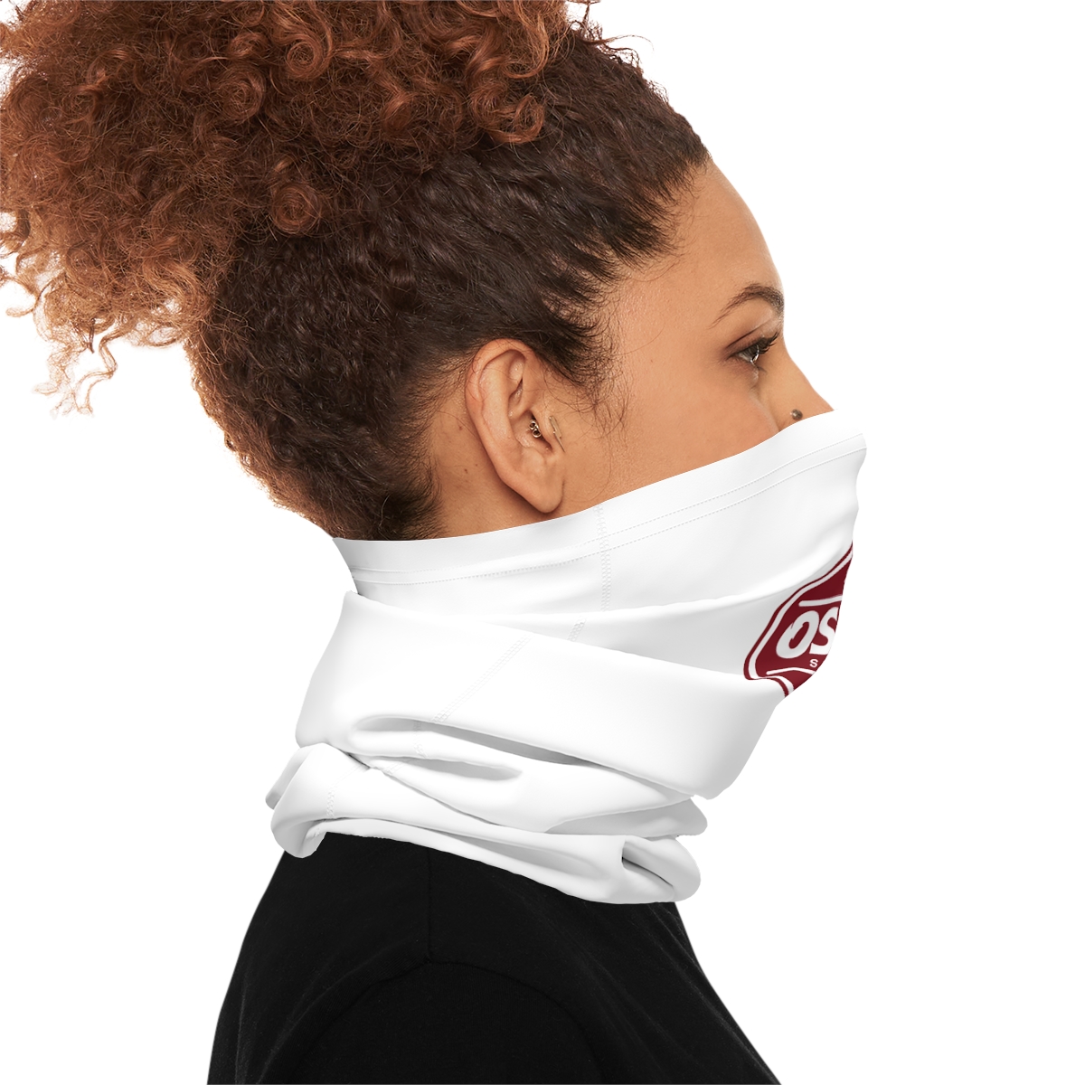 Osman Shrine Lightweight Neck Gaiter (White) - Image 5