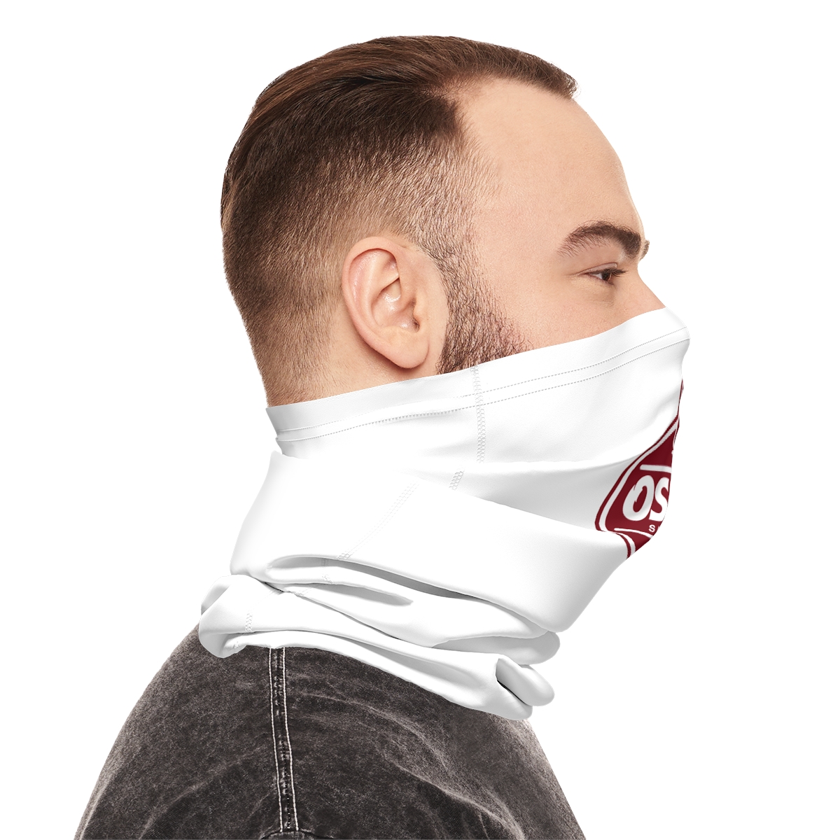 Osman Shrine Lightweight Neck Gaiter (White) - Image 10