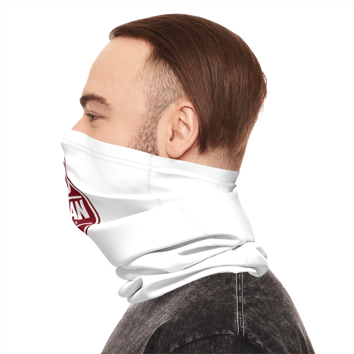 Osman Shrine Lightweight Neck Gaiter (White) - Image 11