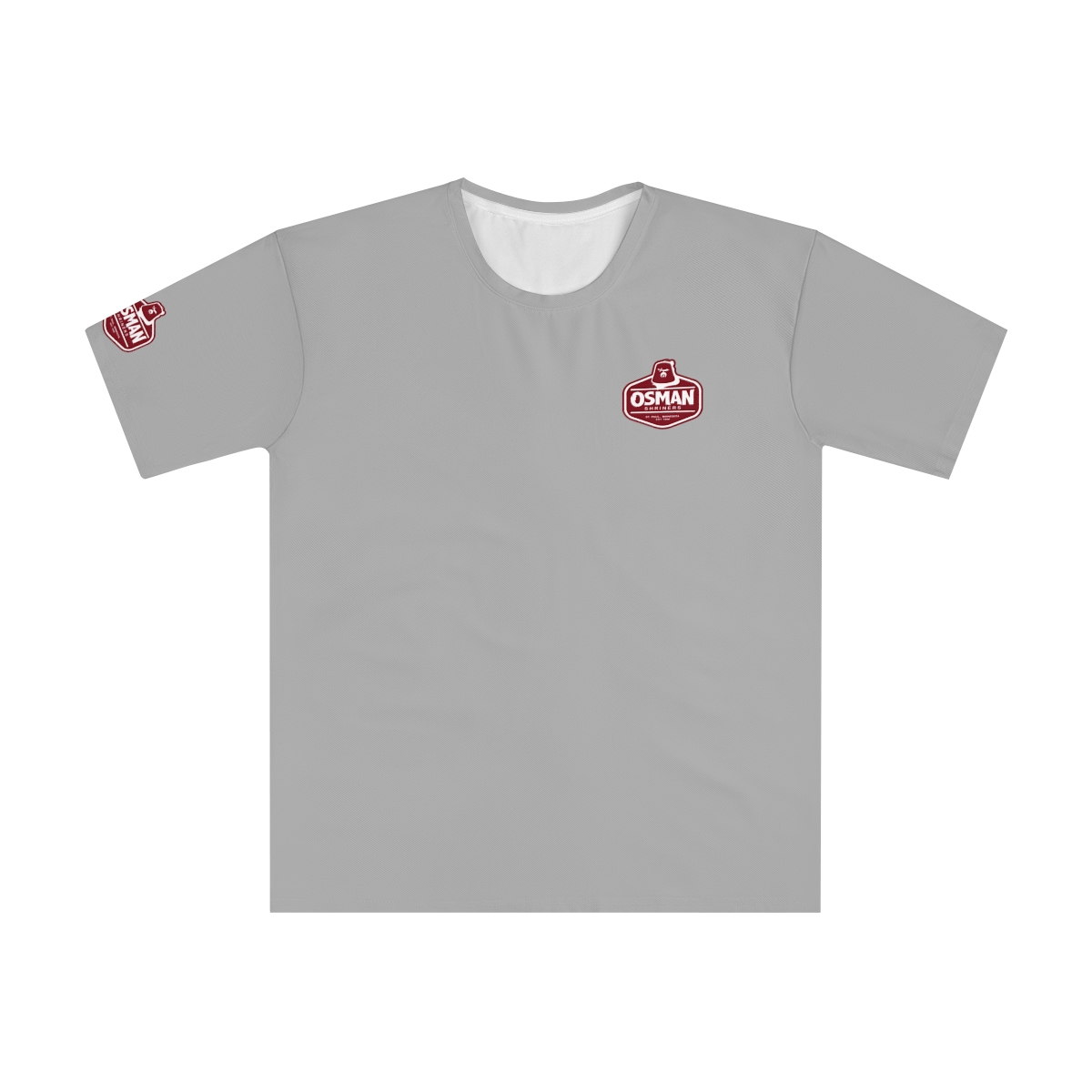 Osman Shrine Men's Loose T-shirt (Light Grey)