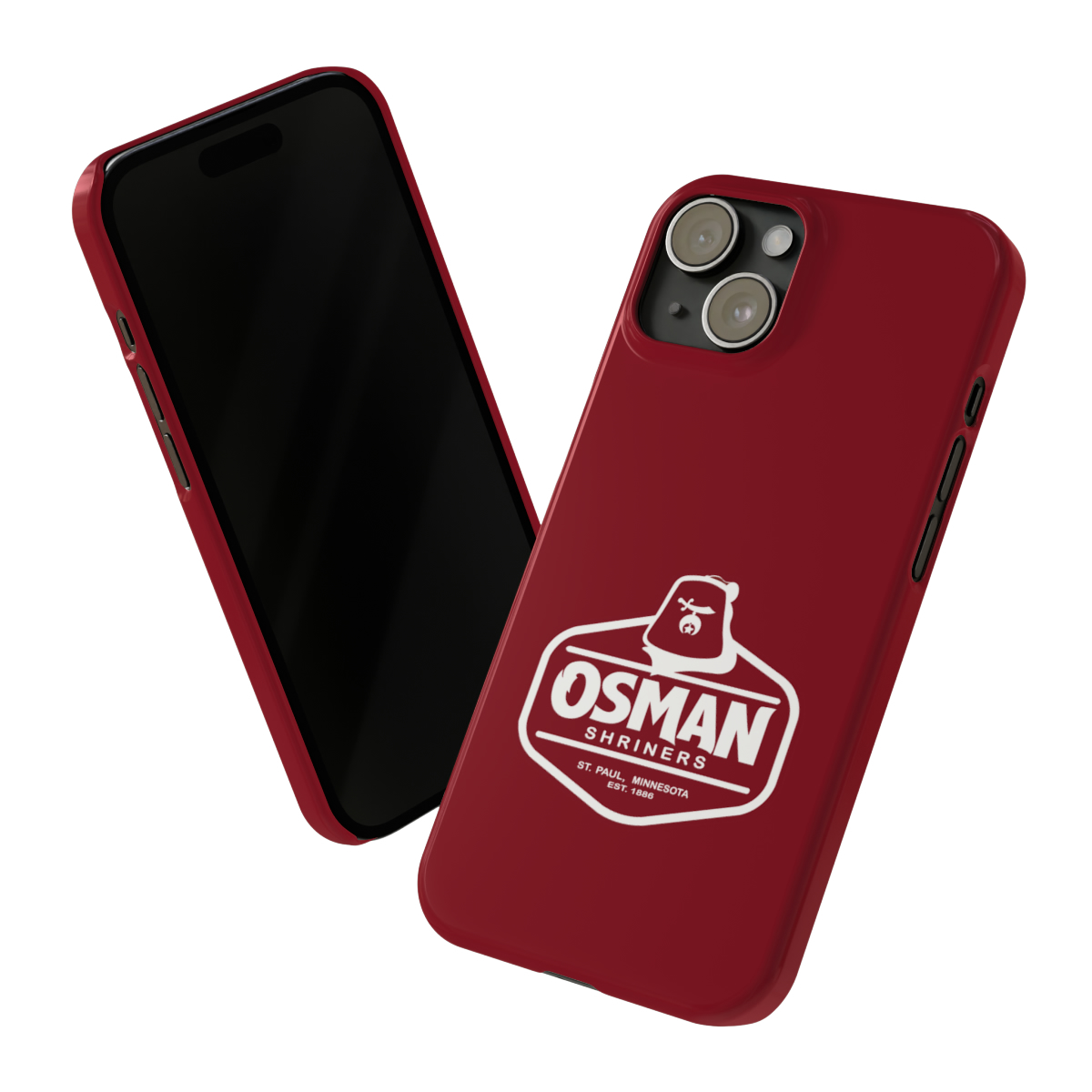 Osman Shrine Slim Phone Case Shrine Red - Image 72