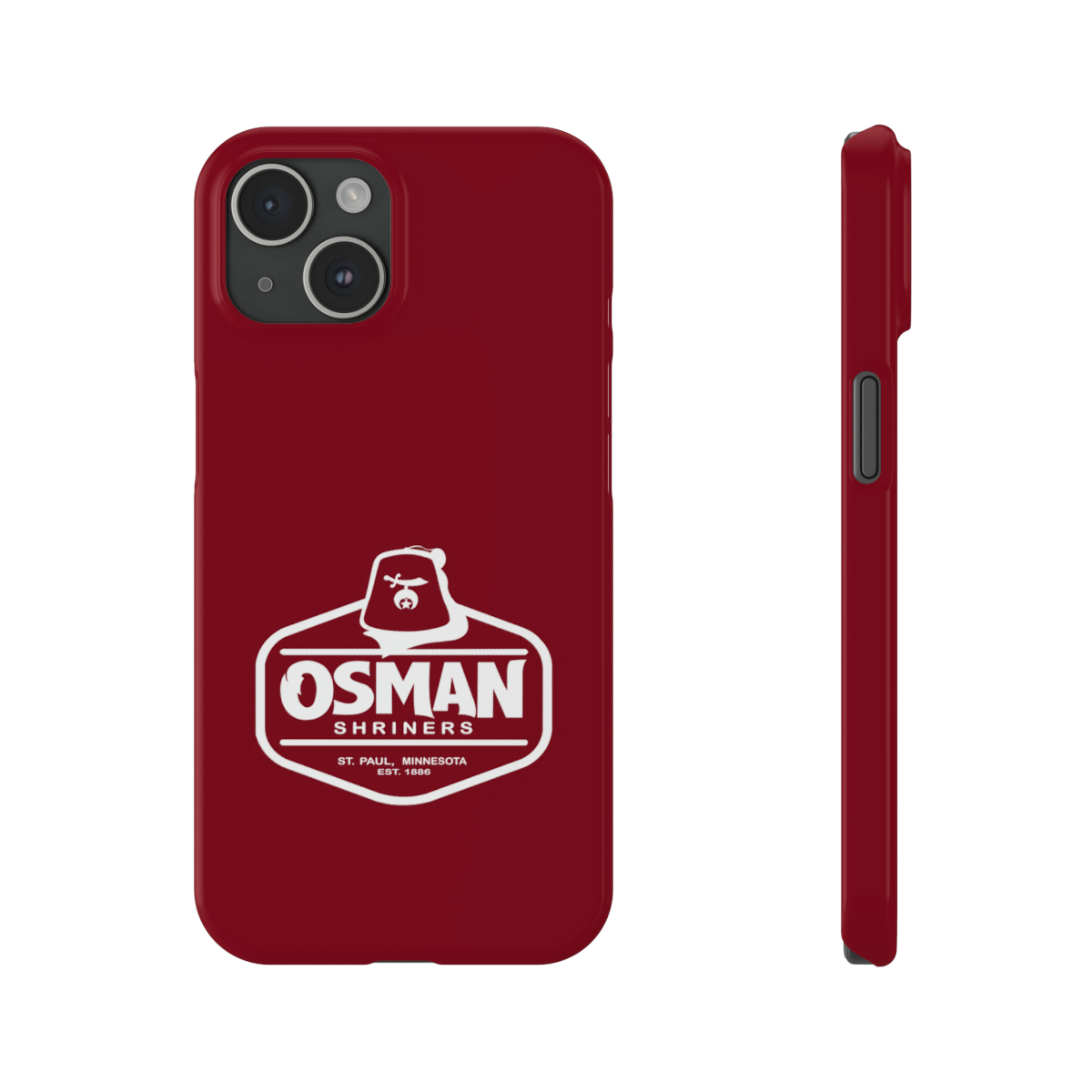 Osman Shrine Slim Phone Case Shrine Red - Image 71