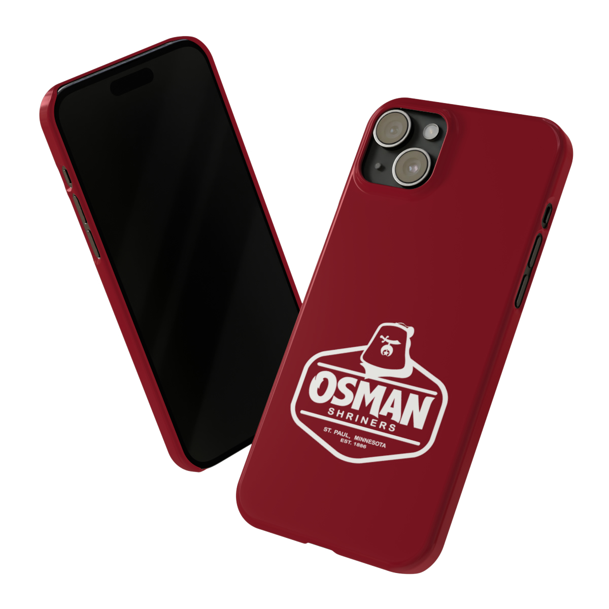Osman Shrine Slim Phone Case Shrine Red - Image 75