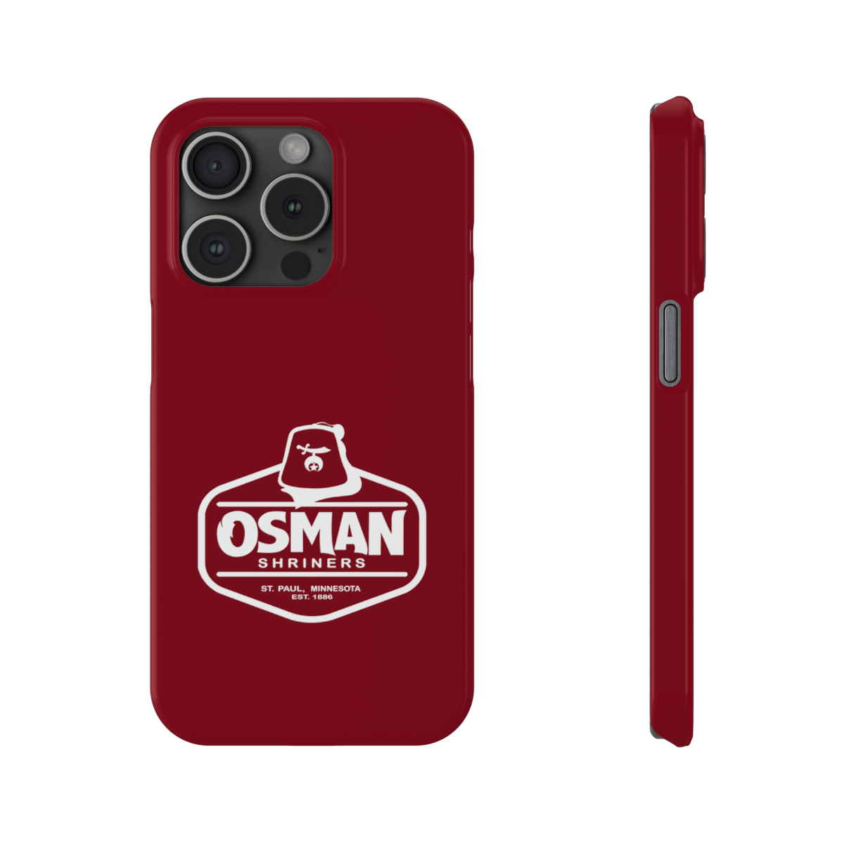 Osman Shrine Slim Phone Case Shrine Red - Image 77