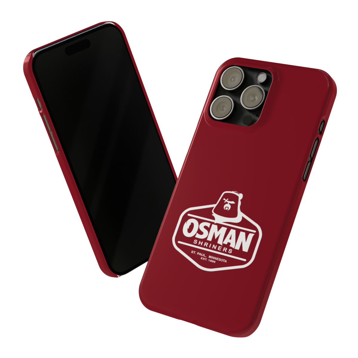 Osman Shrine Slim Phone Case Shrine Red - Image 81