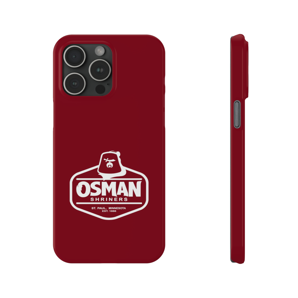 Osman Shrine Slim Phone Case Shrine Red - Image 80