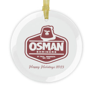 Osman Shrine Glass Ornaments