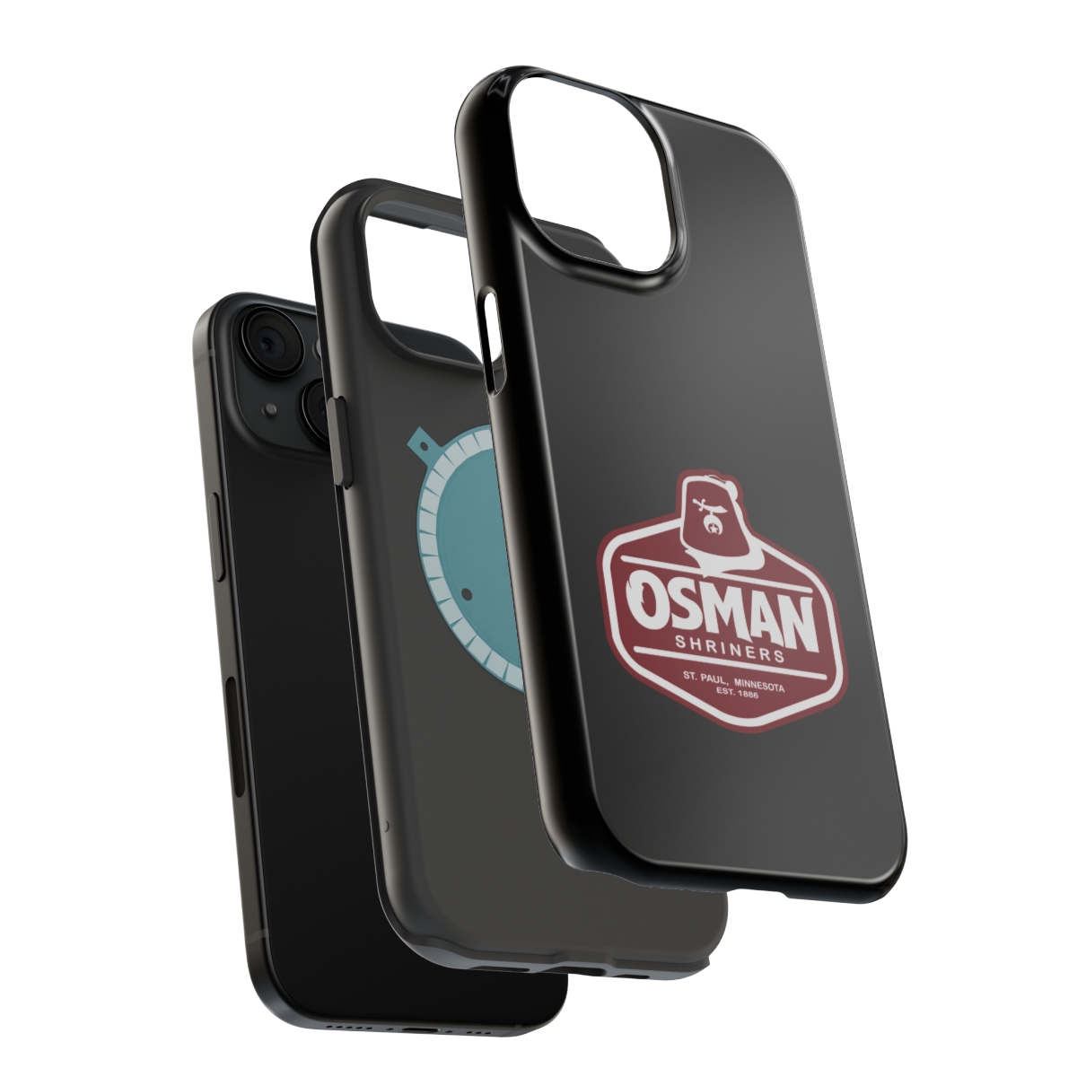 Osman Shrine MagSafe Tough Case Black - Image 2