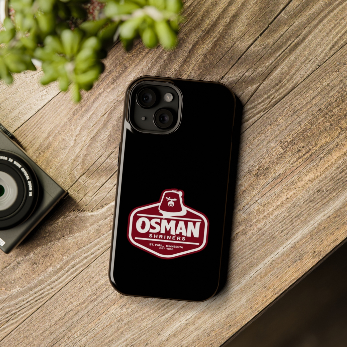 Osman Shrine MagSafe Tough Case Black - Image 3