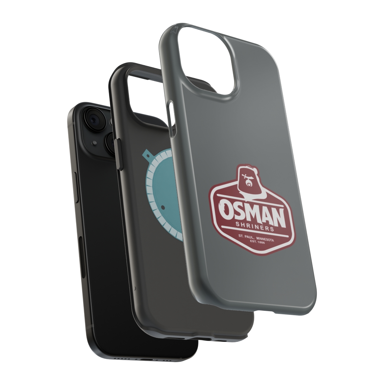 Osman Shrine MagSafe Tough Case Dark Grey - Image 2