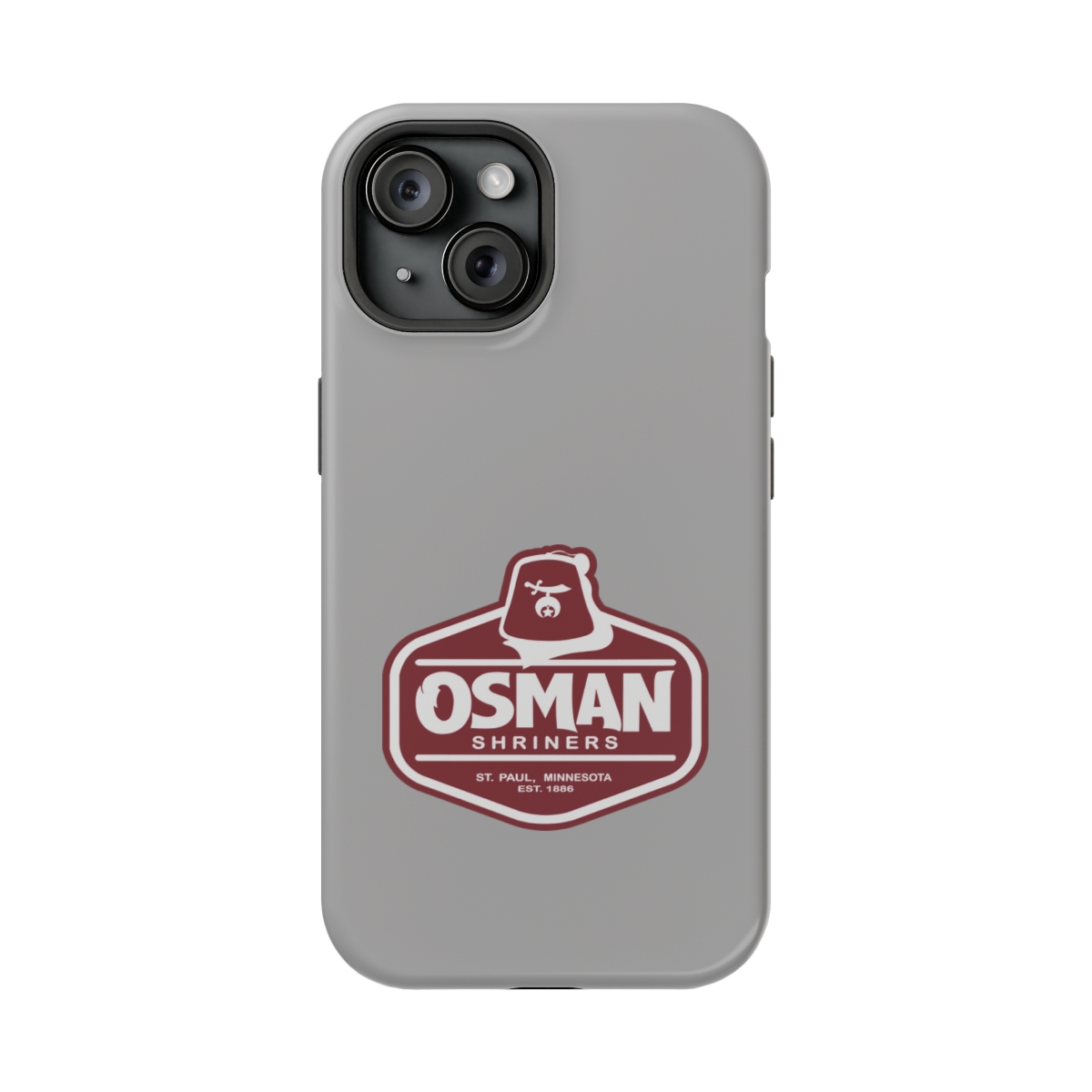 Osman Shrine MagSafe Tough Case Light Grey - Image 84
