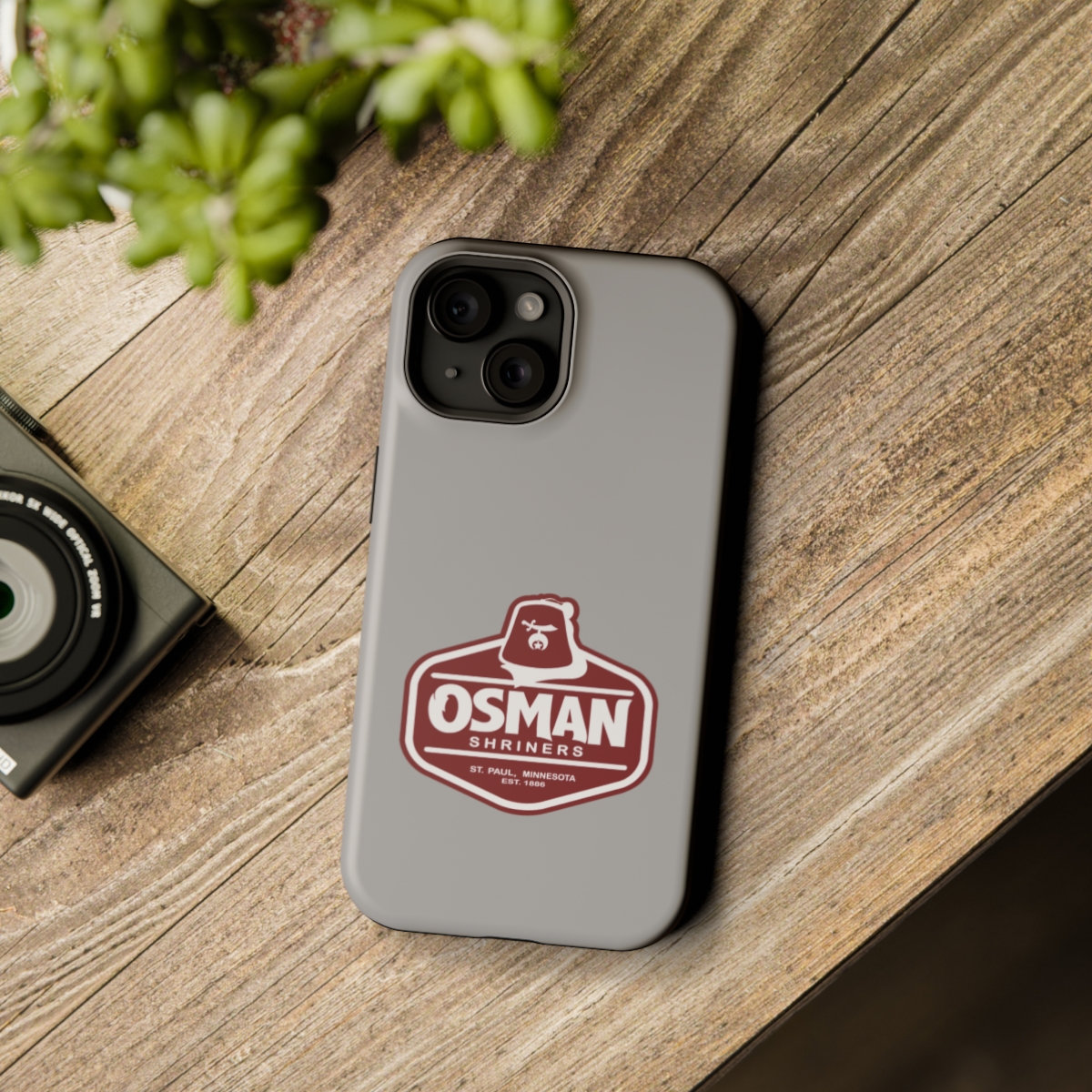 Osman Shrine MagSafe Tough Case Light Grey - Image 86