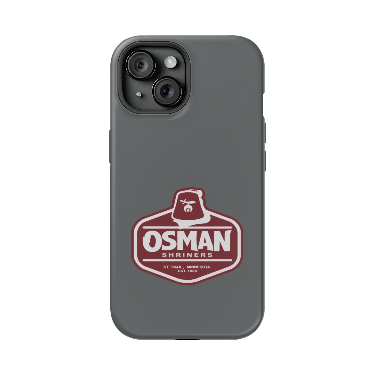 Osman Shrine MagSafe Tough Case Dark Grey - Image 84