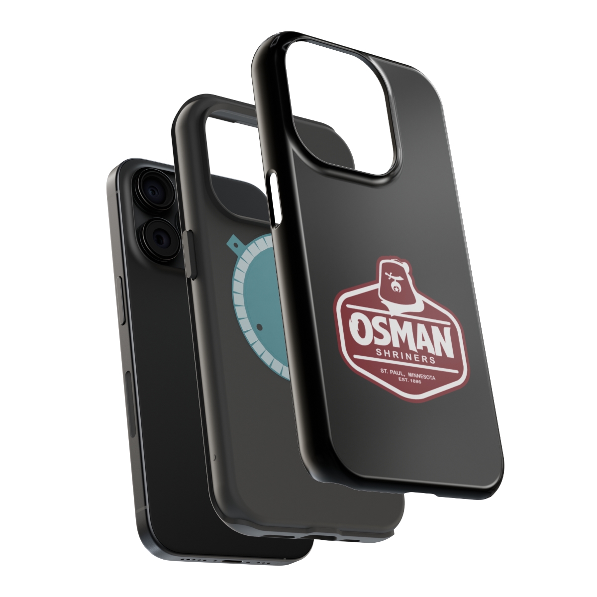 Osman Shrine MagSafe Tough Case Black - Image 88