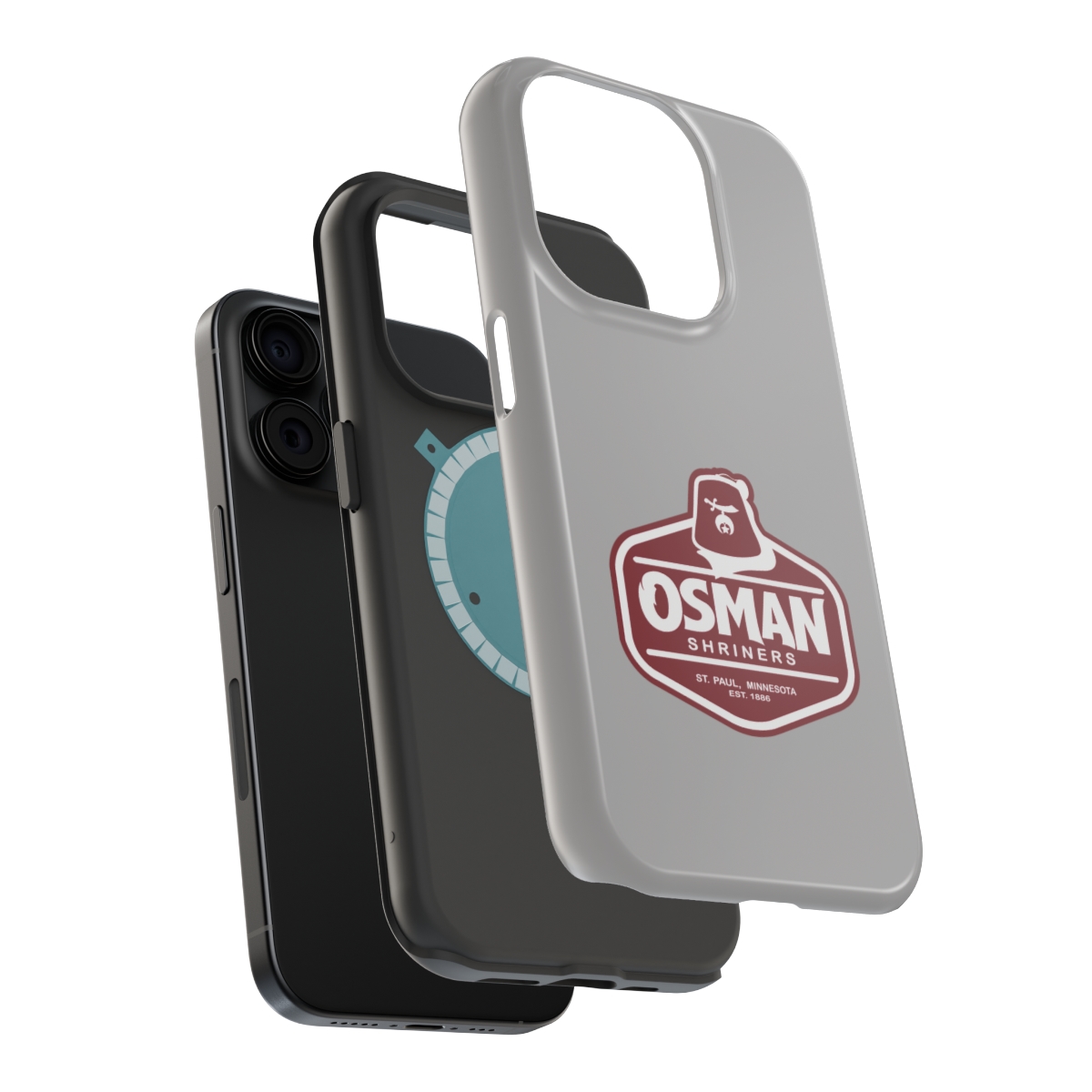 Osman Shrine MagSafe Tough Case Light Grey - Image 88