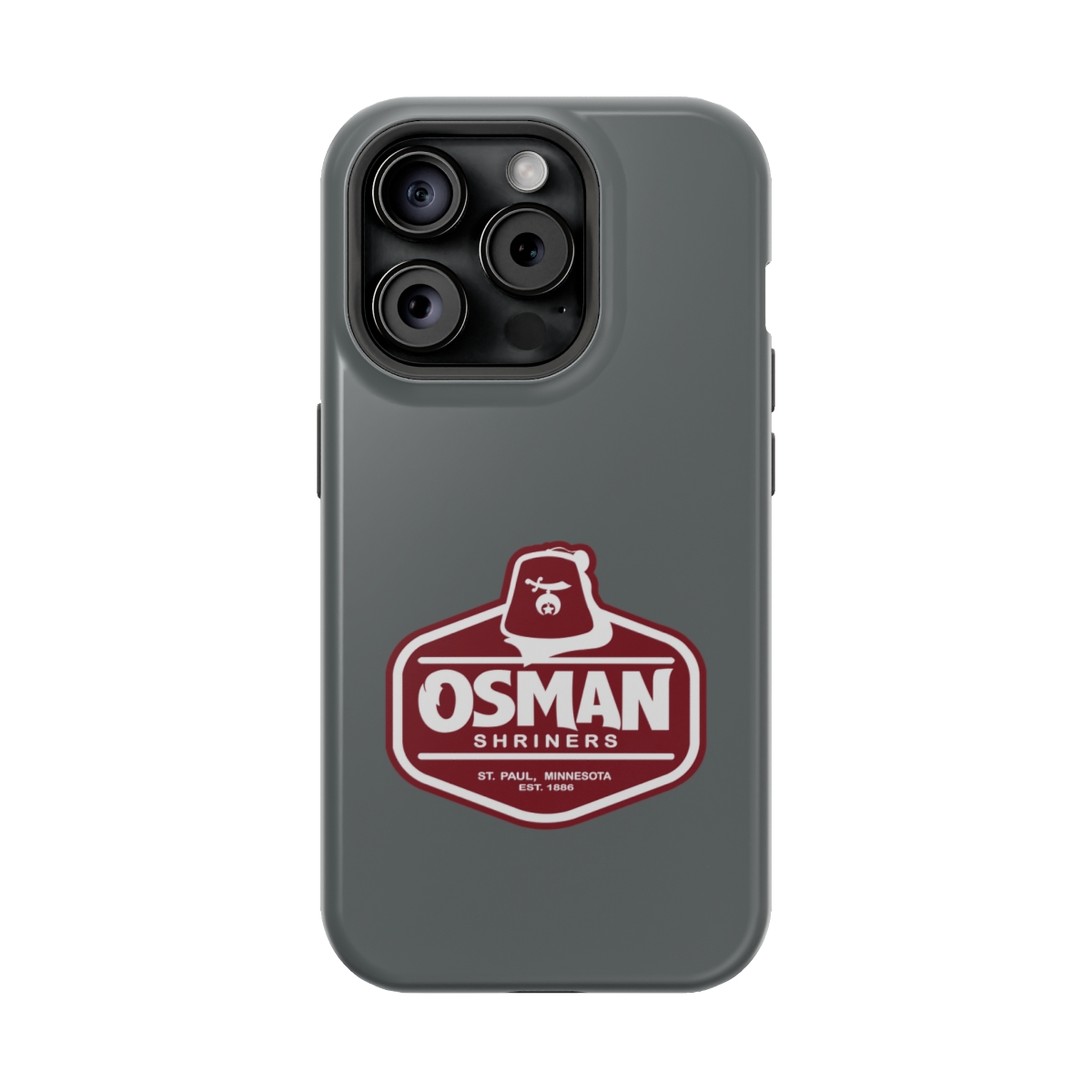 Osman Shrine MagSafe Tough Case Dark Grey - Image 87