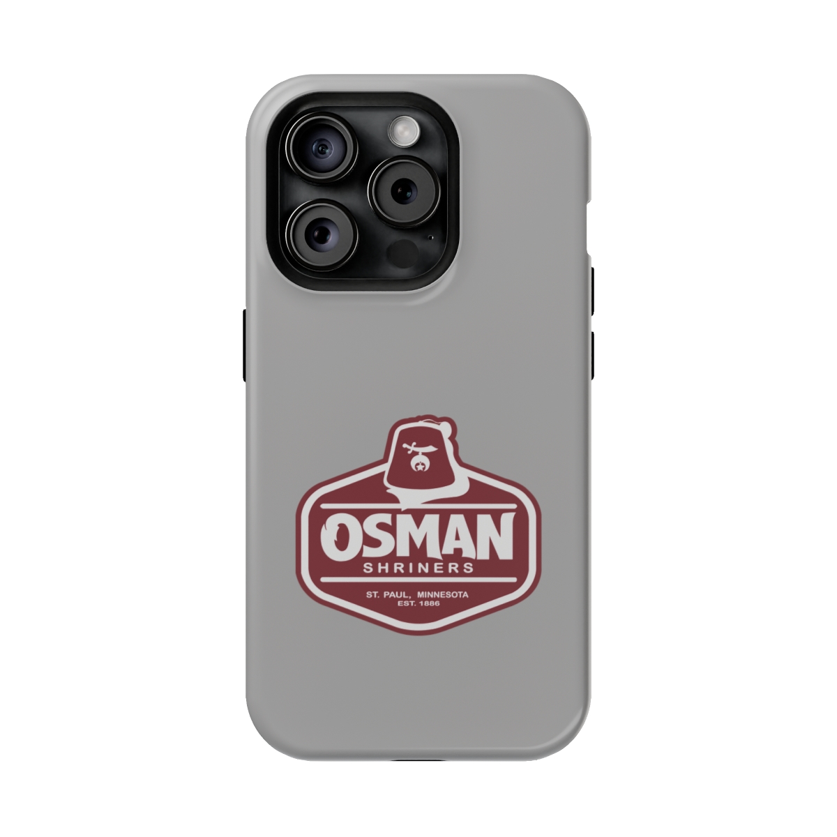 Osman Shrine MagSafe Tough Case Light Grey - Image 90