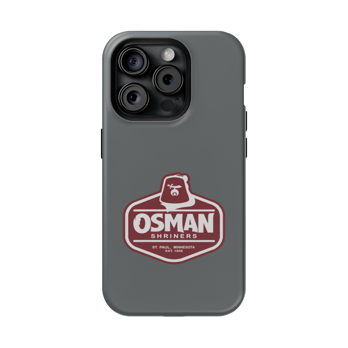 Osman Shrine MagSafe Tough Case Dark Grey - Image 90