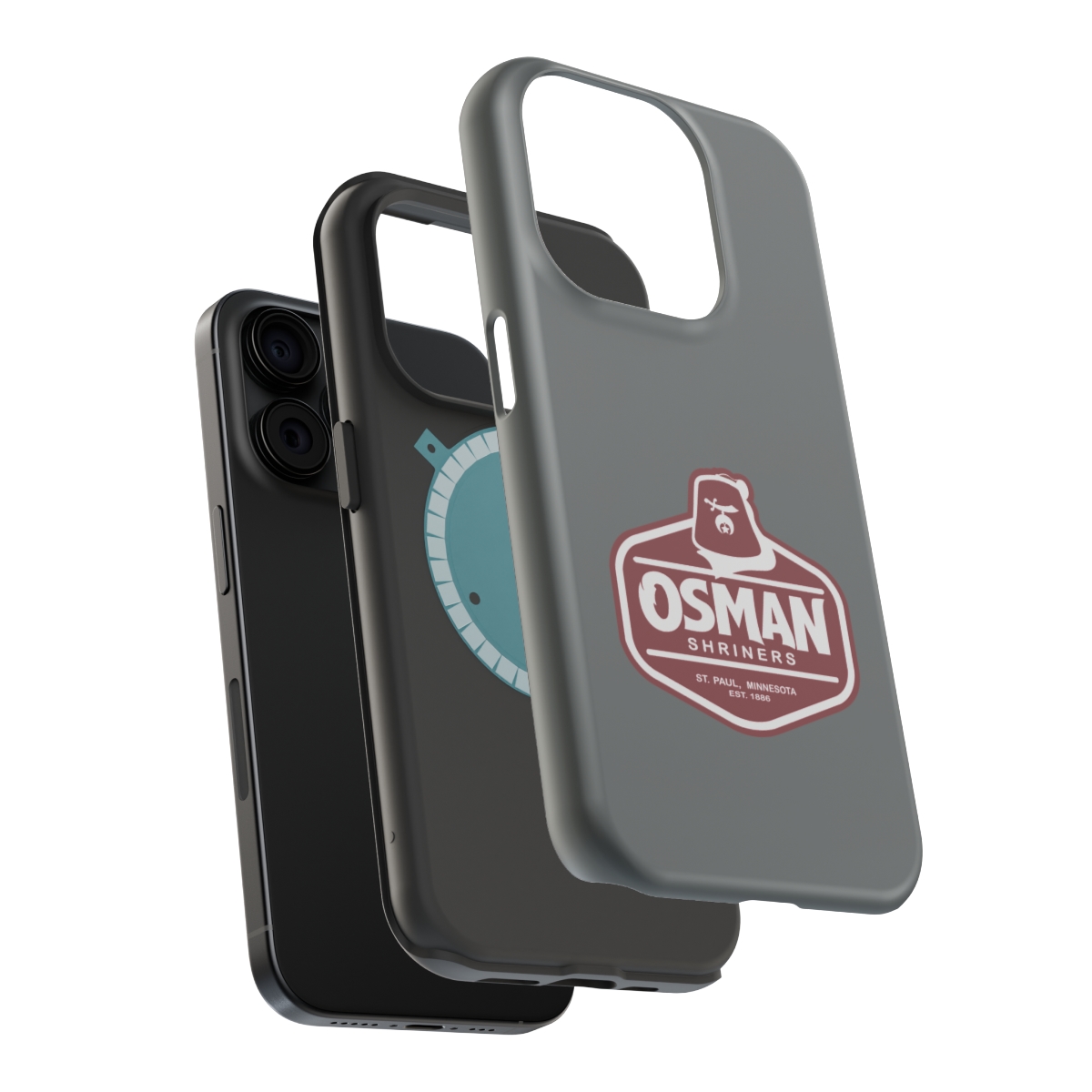 Osman Shrine MagSafe Tough Case Dark Grey - Image 91