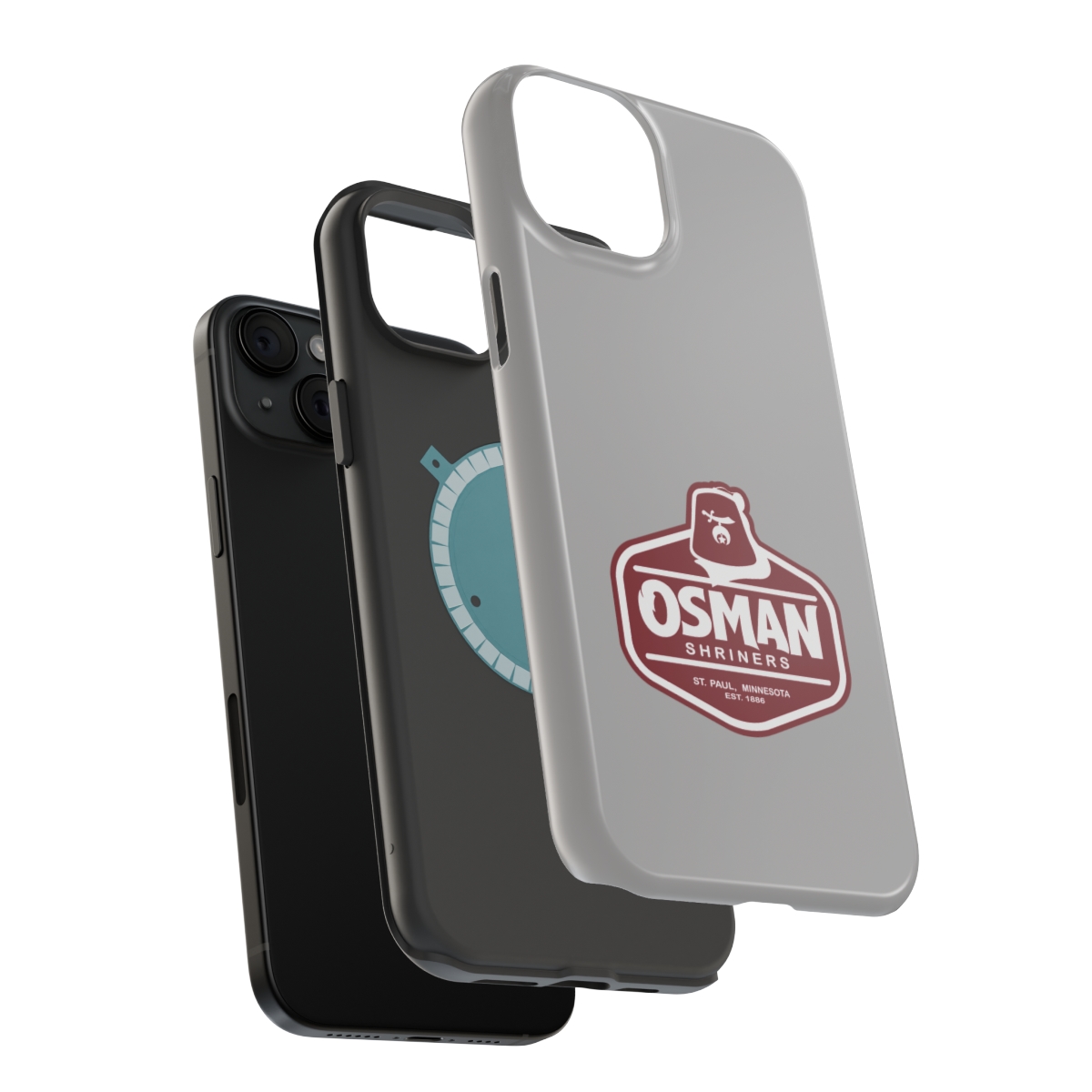 Osman Shrine MagSafe Tough Case Light Grey - Image 94
