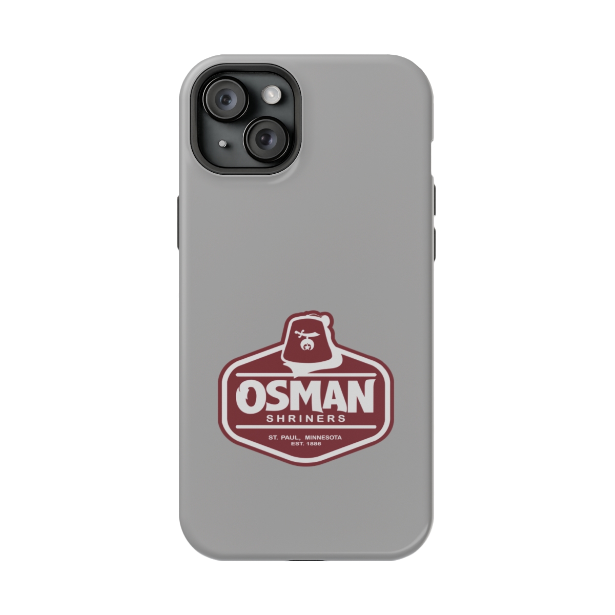 Osman Shrine MagSafe Tough Case Light Grey - Image 96