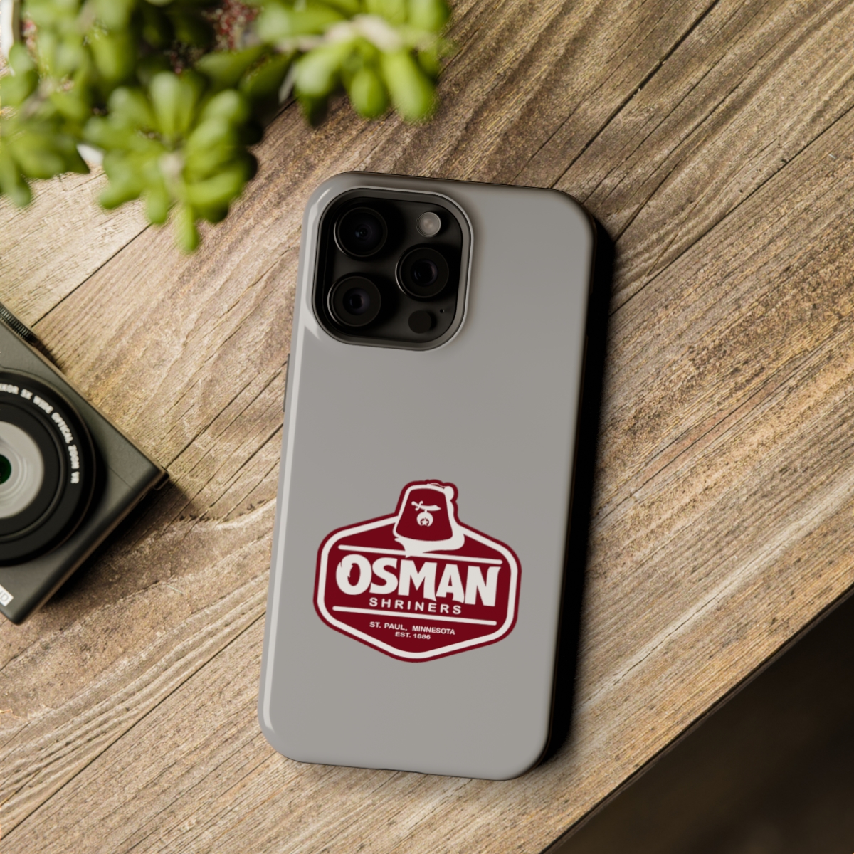 Osman Shrine MagSafe Tough Case Light Grey - Image 101