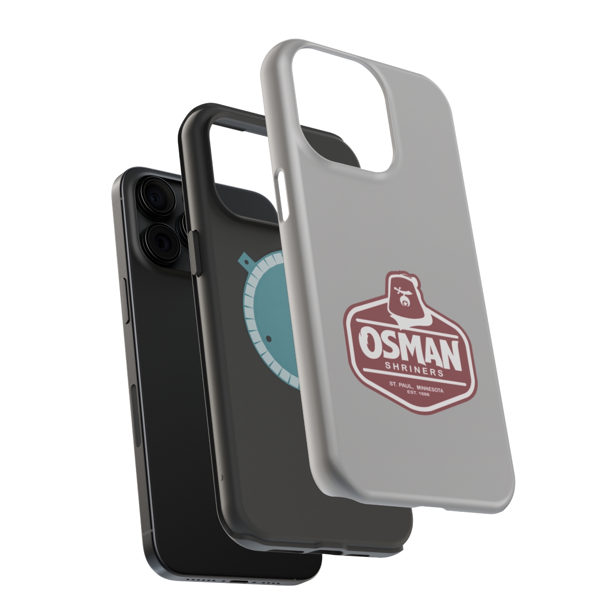 Osman Shrine MagSafe Tough Case Light Grey - Image 103