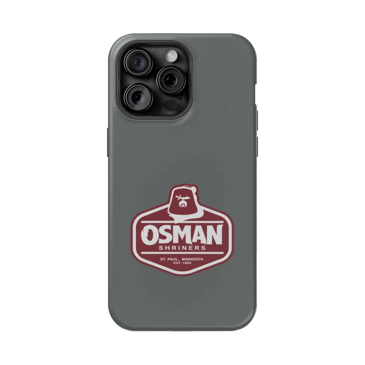 Osman Shrine MagSafe Tough Case Dark Grey - Image 102