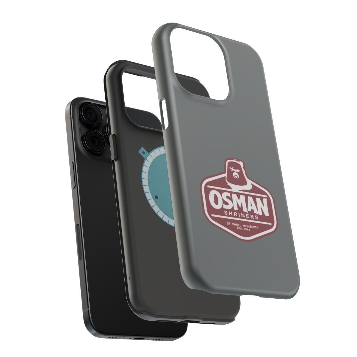 Osman Shrine MagSafe Tough Case Dark Grey - Image 103