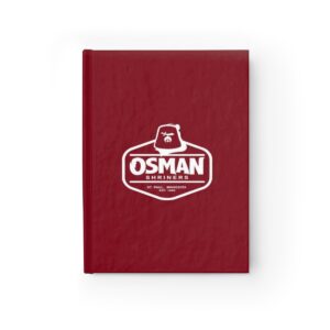 Osman Shrine Journal - Ruled Line (Shrine Red)