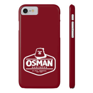 Osman Shrine Slim Phone Case Shrine Red