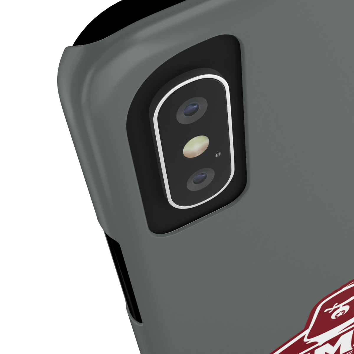 Osman Shrine Slim Phone Case Dark Grey - Image 9