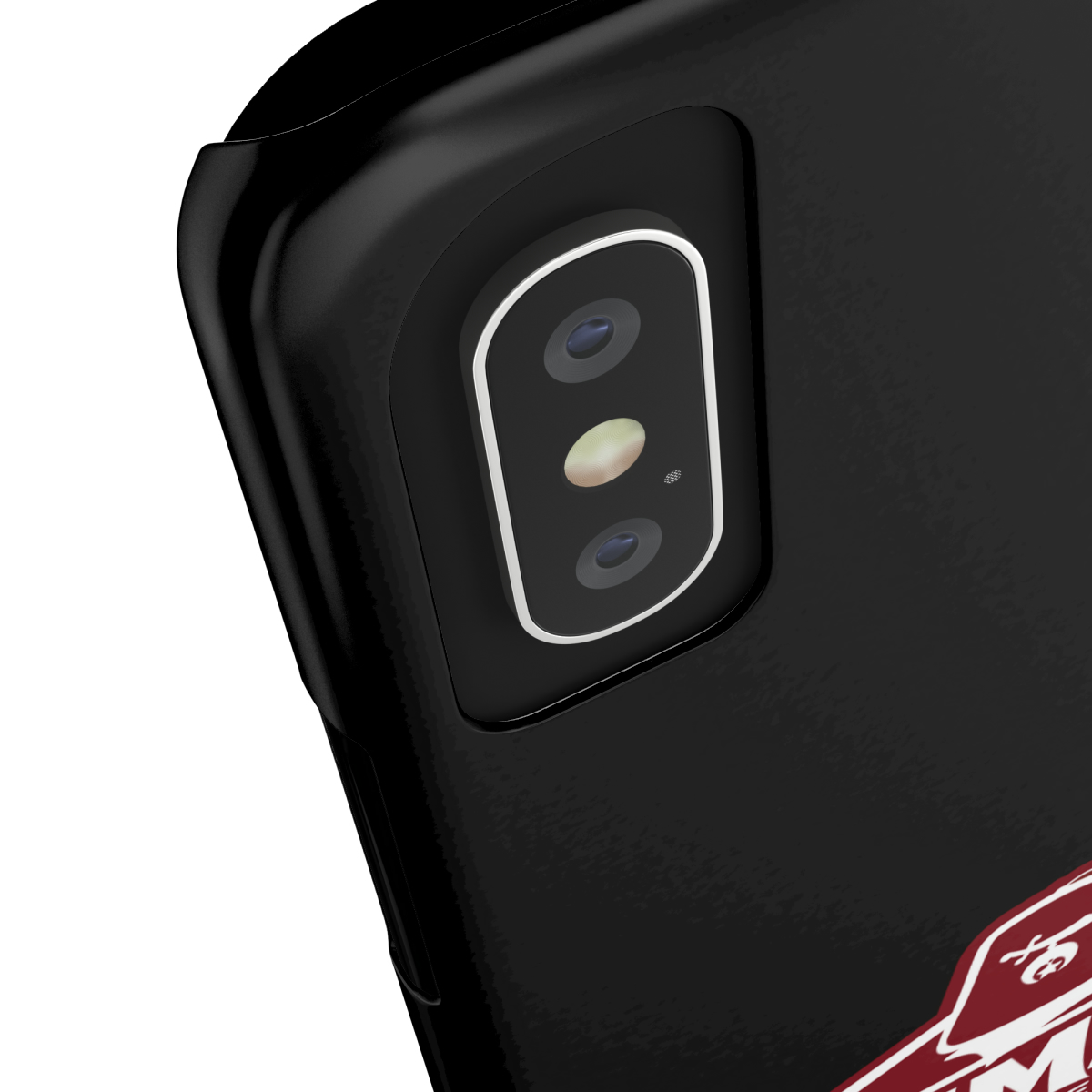 Osman Shrine Slim Phone Case Black - Image 9