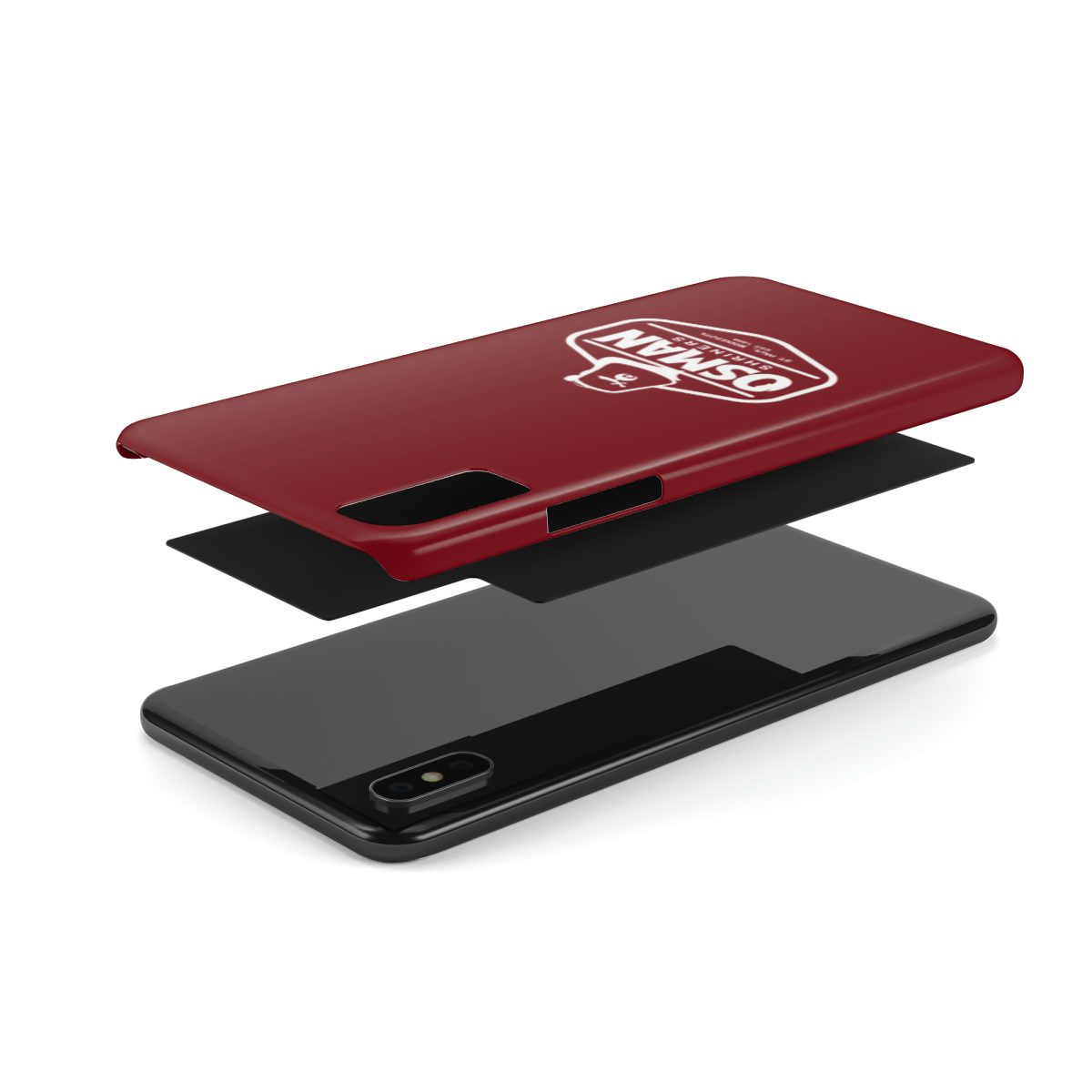 Osman Shrine Slim Phone Case Shrine Red - Image 4